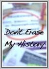 Don't Erase My History